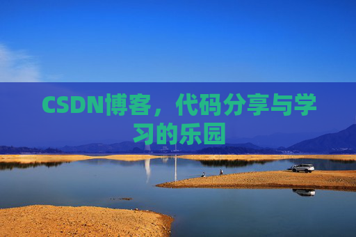 CSDN博客，代码分享与学习的乐园